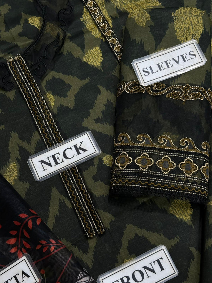 Baroque Lawn Suit-Aarasta