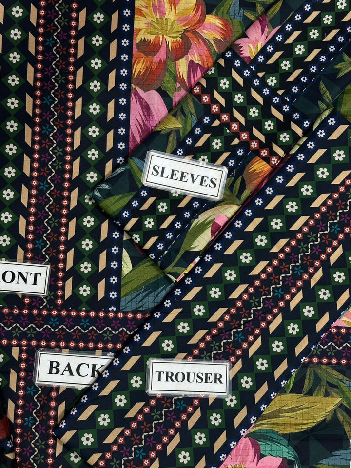 Jazmin Lawn Suit-Aarasta