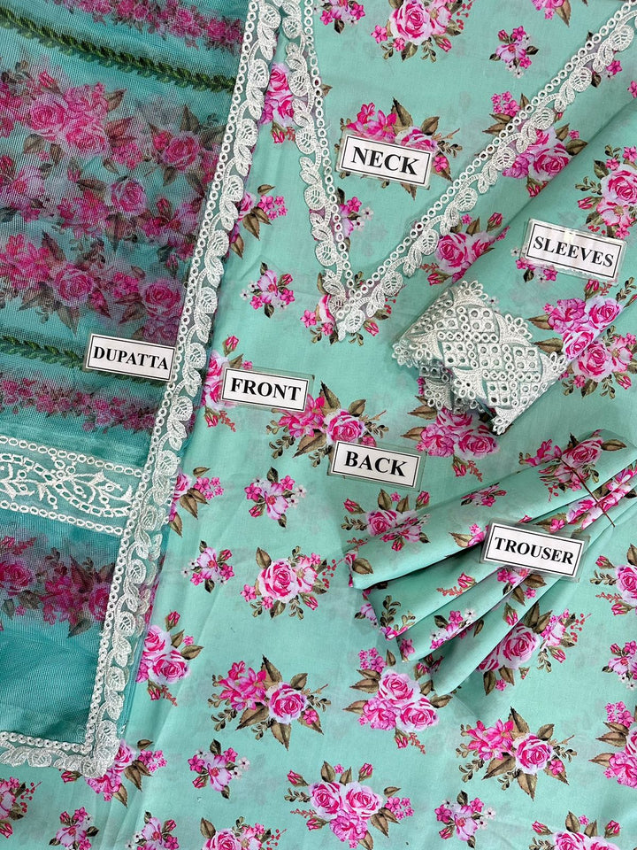 Baroque Lawn Suit-Aarasta