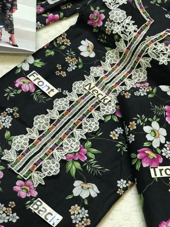 Baroque Lawn Suit-Aarasta