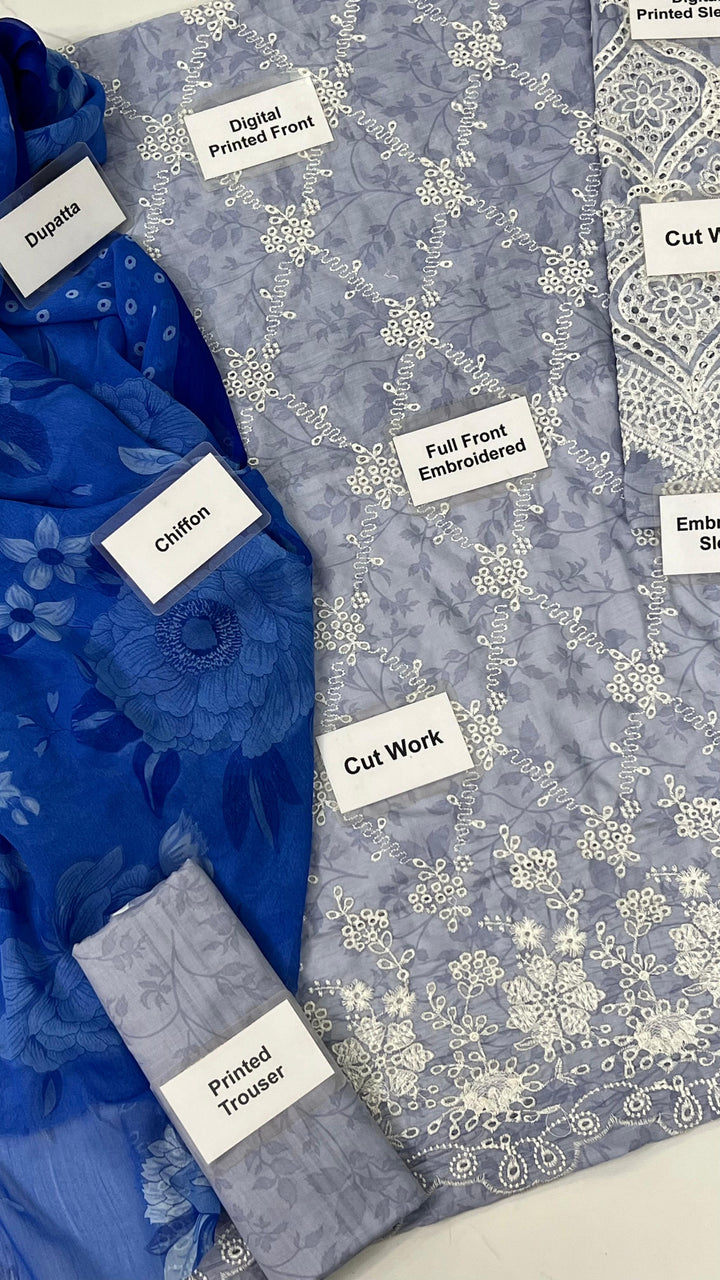 Baroque Lawn Suit-Aarasta