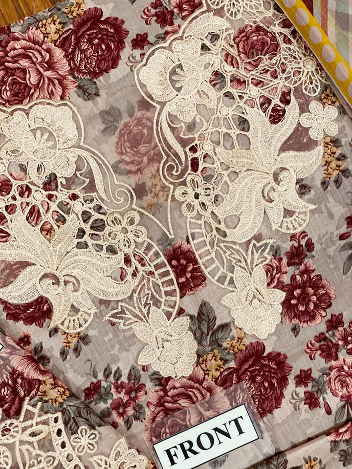 Baroque Lawn Suit-Aarasta