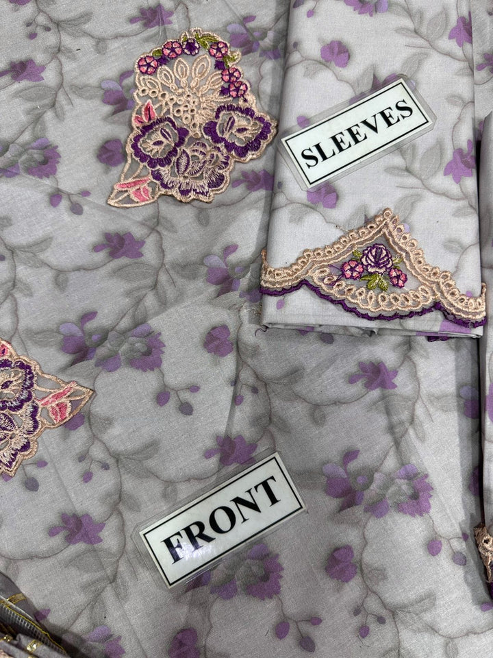 Baroque Lawn Suit-Aarasta