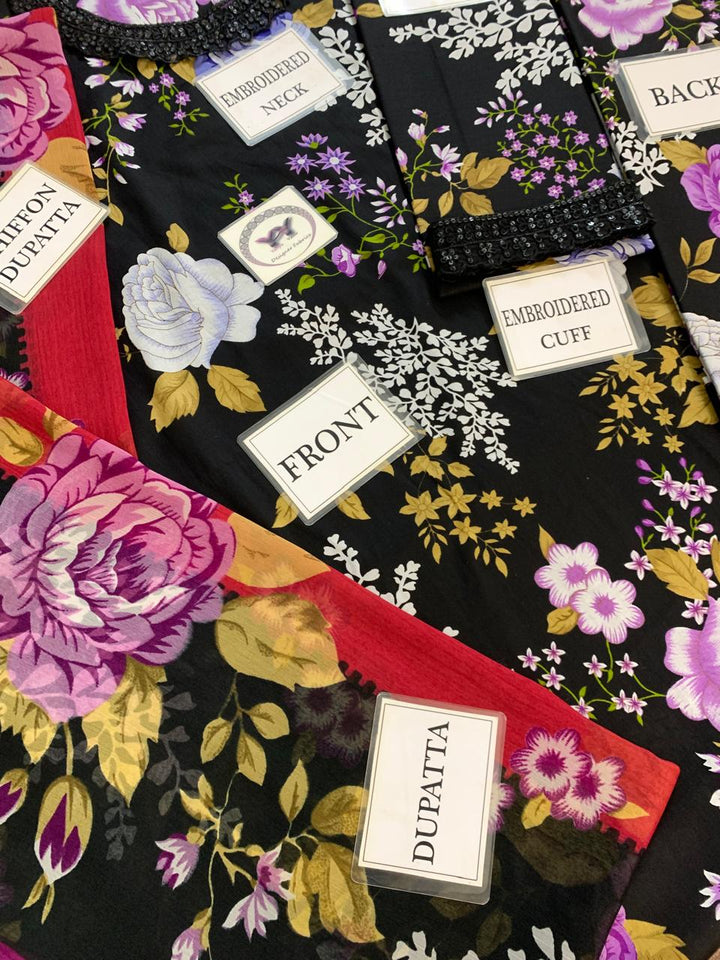 Baroque Lawn Suit-Aarasta