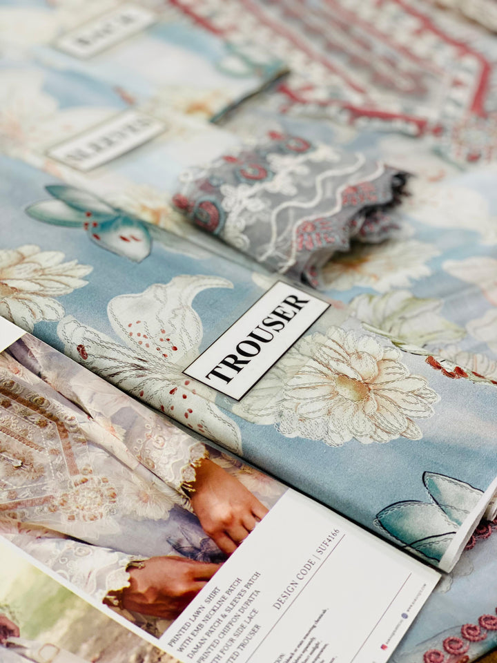 Baroque Lawn Suit-Aarasta