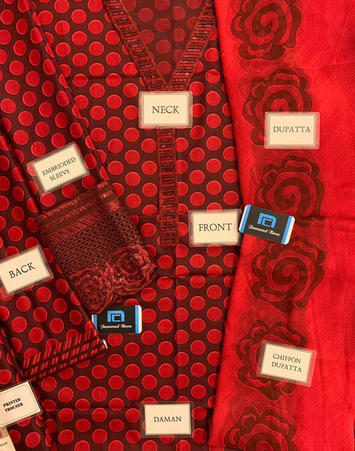 Baroque Lawn Suit-Aarasta