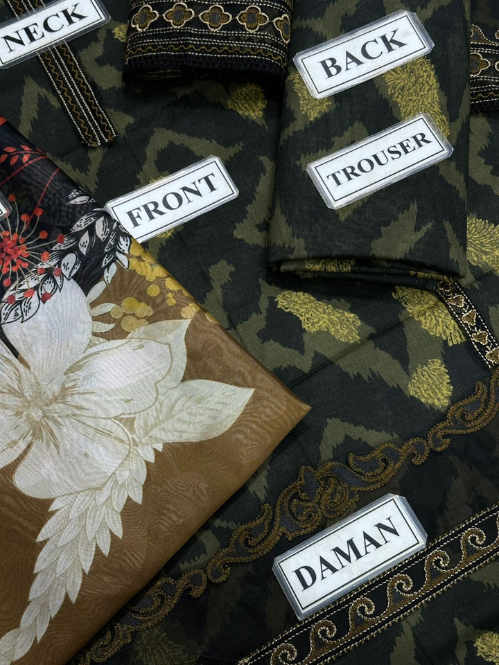 Baroque Lawn Suit-Aarasta