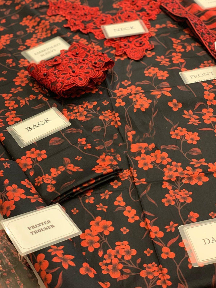 Baroque Lawn Suit-Aarasta