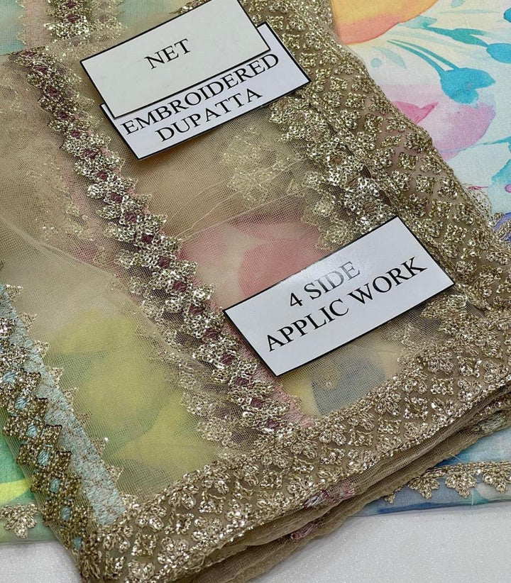 Jazmin Lawn Suit-Aarasta