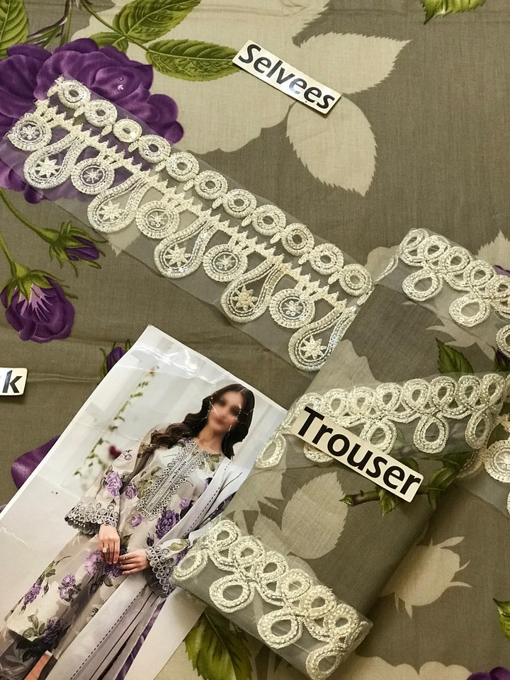 Baroque Lawn Suit-Aarasta