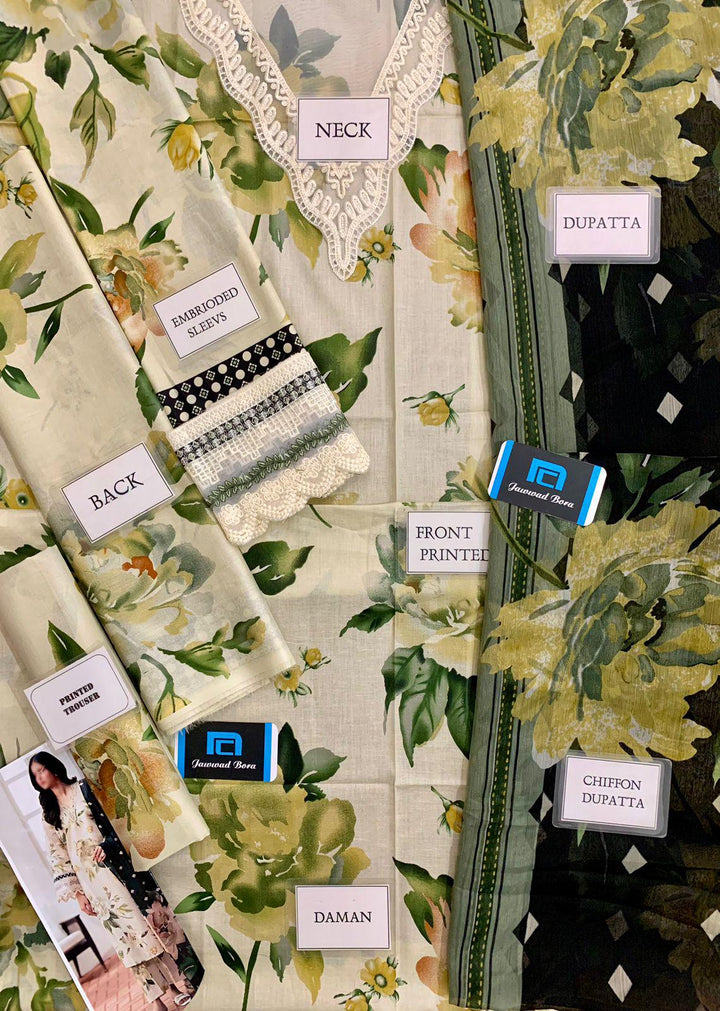 Baroque Lawn Suit-Aarasta