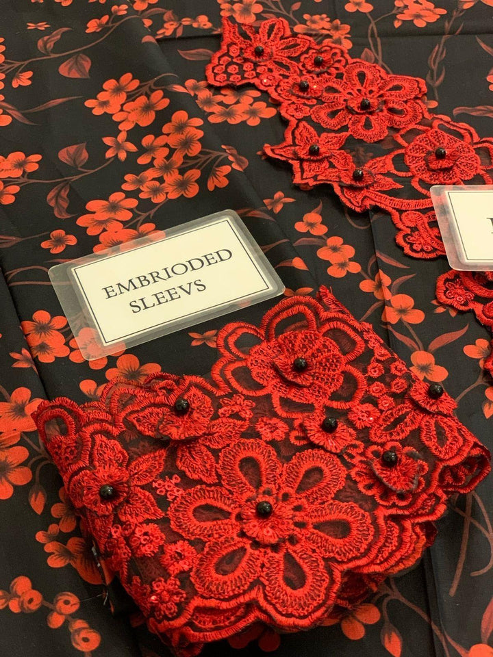 Baroque Lawn Suit-Aarasta