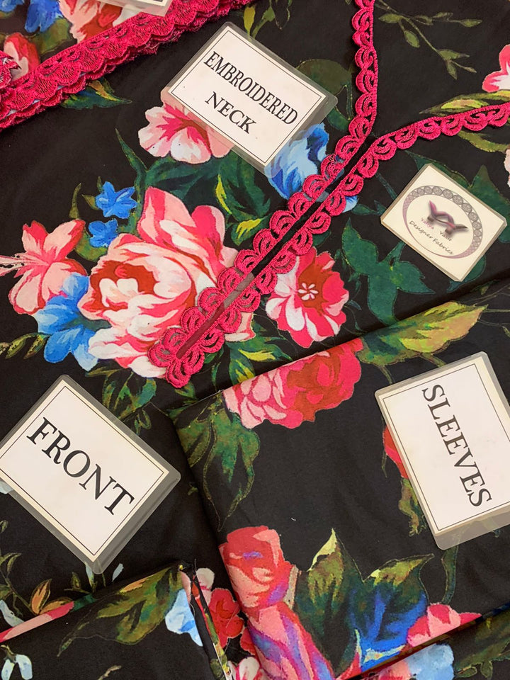 Baroque Lawn Suit-Aarasta