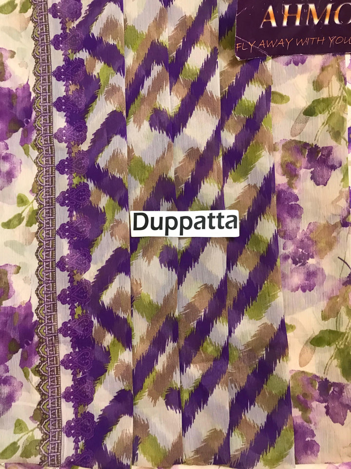 Baroque Lawn Suit-Aarasta