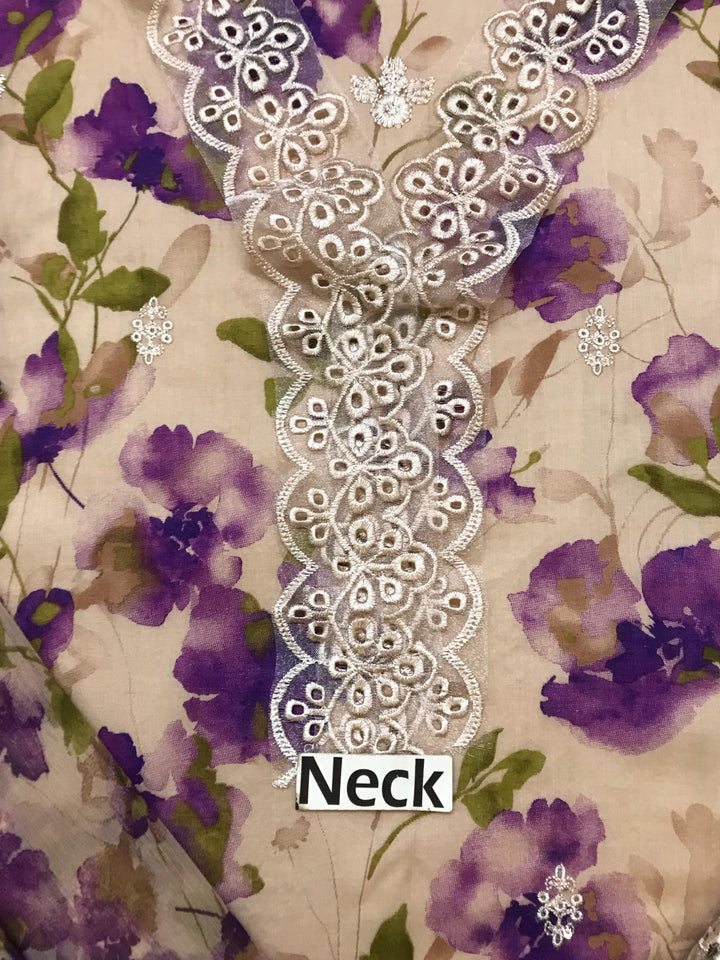 Baroque Lawn Suit-Aarasta