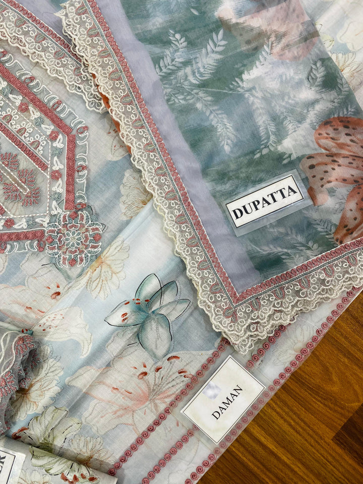 Baroque Lawn Suit-Aarasta