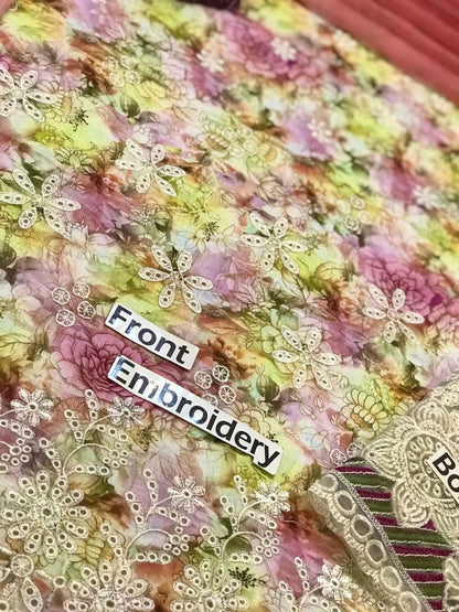 Baroque Lawn Suit-Aarasta