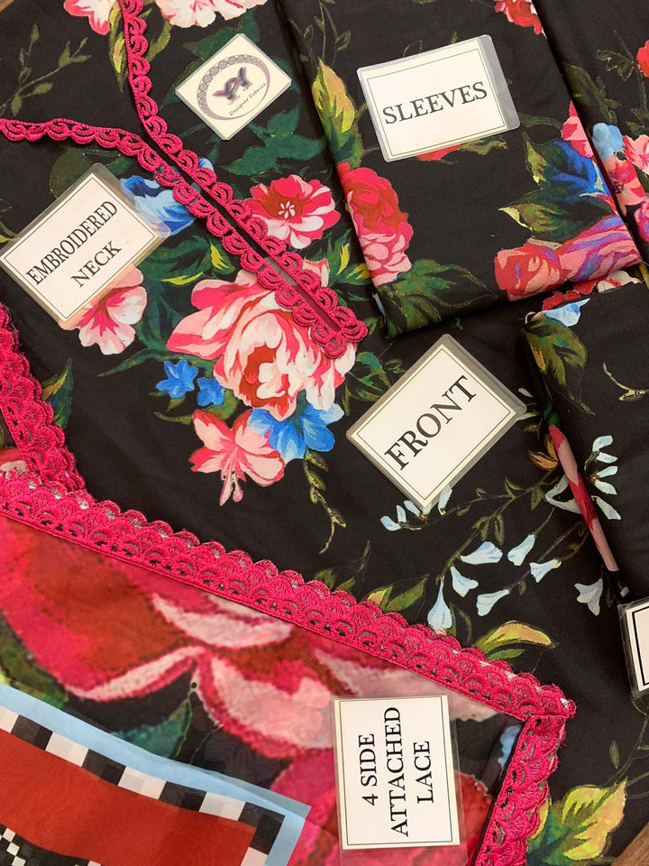 Baroque Lawn Suit-Aarasta