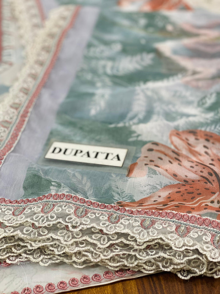 Baroque Lawn Suit-Aarasta