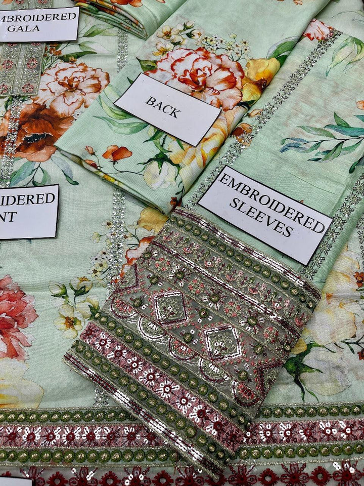 Jazmin Lawn Suit-Aarasta