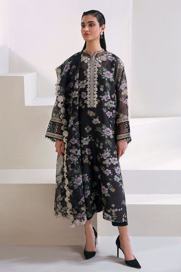 Baroque Lawn Suit-Lawn-Black-Lawn-Aarasta
