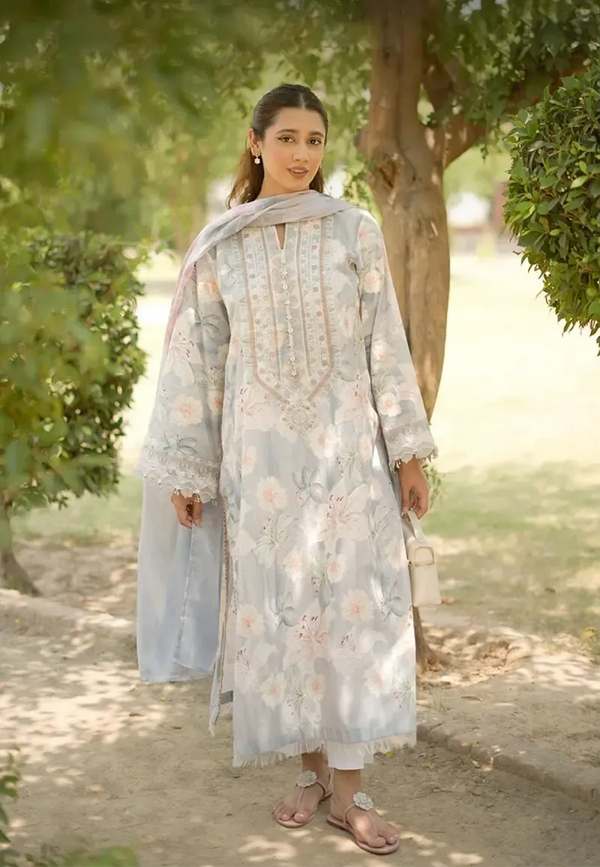 Baroque Lawn Suit-Lawn-Ferozi-Chiffon-Aarasta