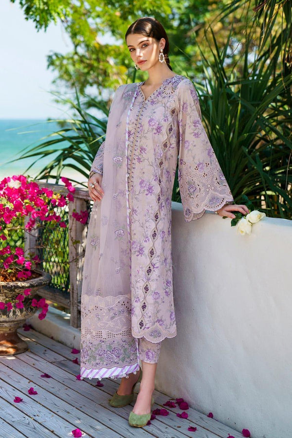Baroque Lawn Suit-Purple-Lawn-Chiffon-Aarasta