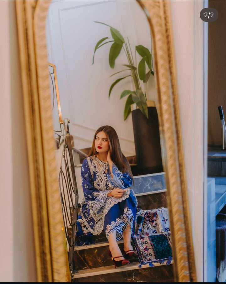 Bin Ilyas Lawn Suit-Aarasta