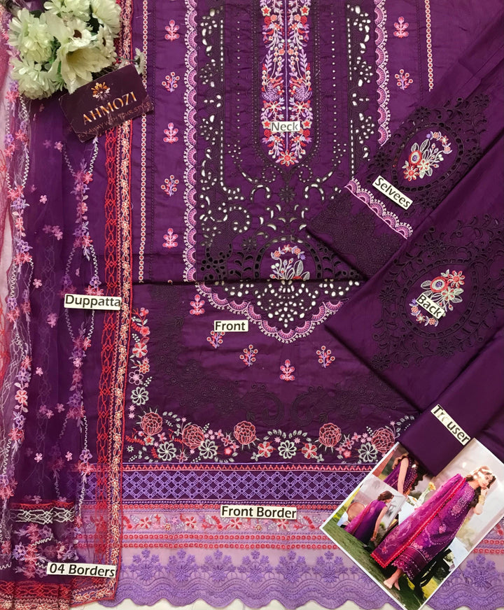 Bin Ilyas Lawn Suit-Aarasta