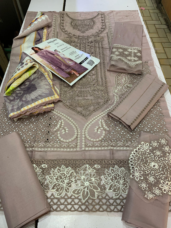 Bin Ilyas Lawn Suit-Aarasta