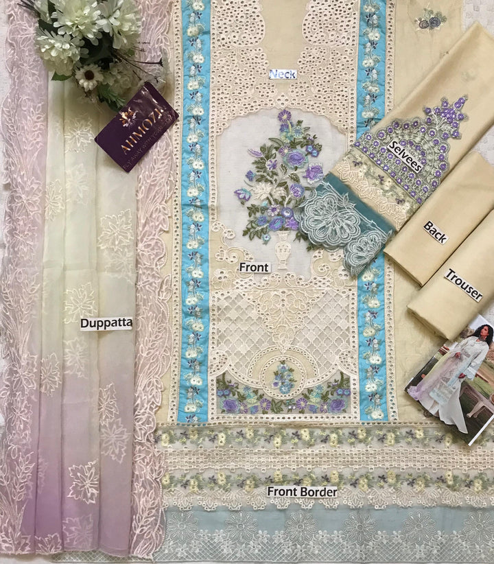 Bin Ilyas Lawn Suit-Aarasta