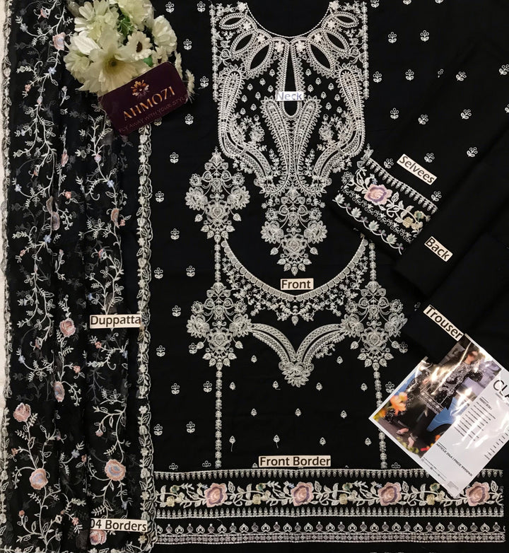 Bin Ilyas Lawn Suit-Aarasta