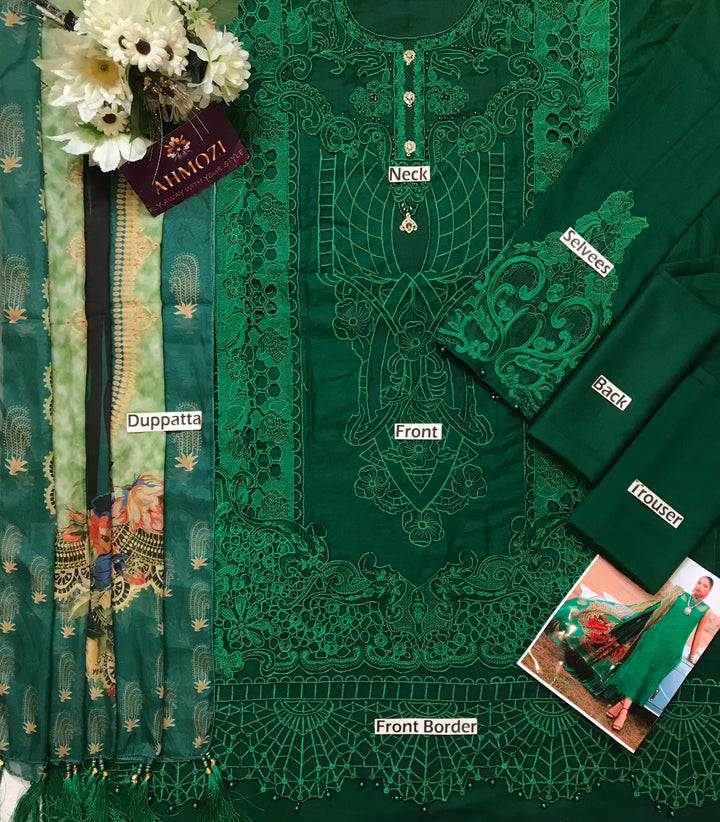 Bin Ilyas Lawn Suit-Aarasta