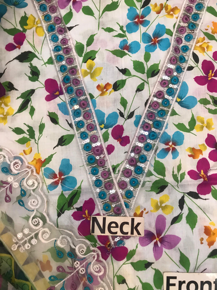 Gull Jee Lawn Suit-Aarasta