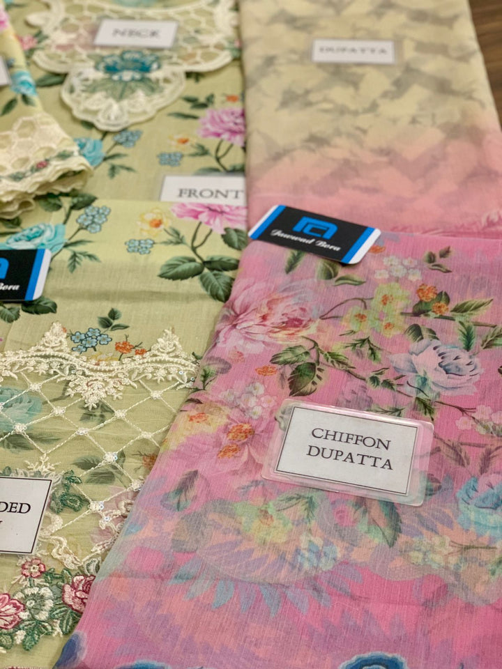 Bin Ilyas Lawn Suit-Aarasta