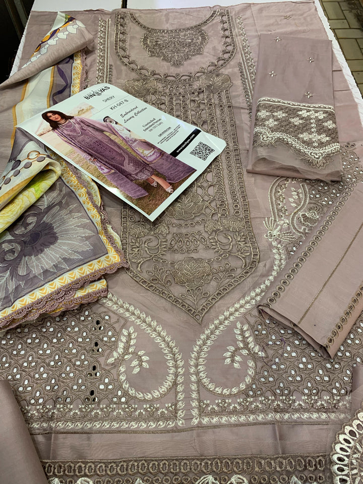 Bin Ilyas Lawn Suit-Aarasta