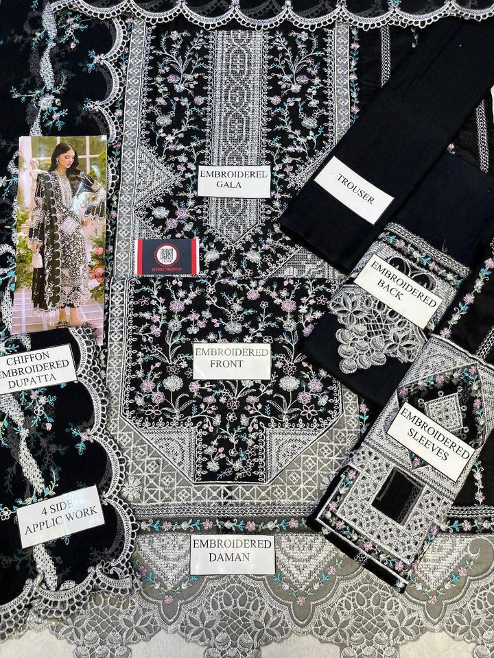 Bin Ilyas Lawn Suit-Aarasta