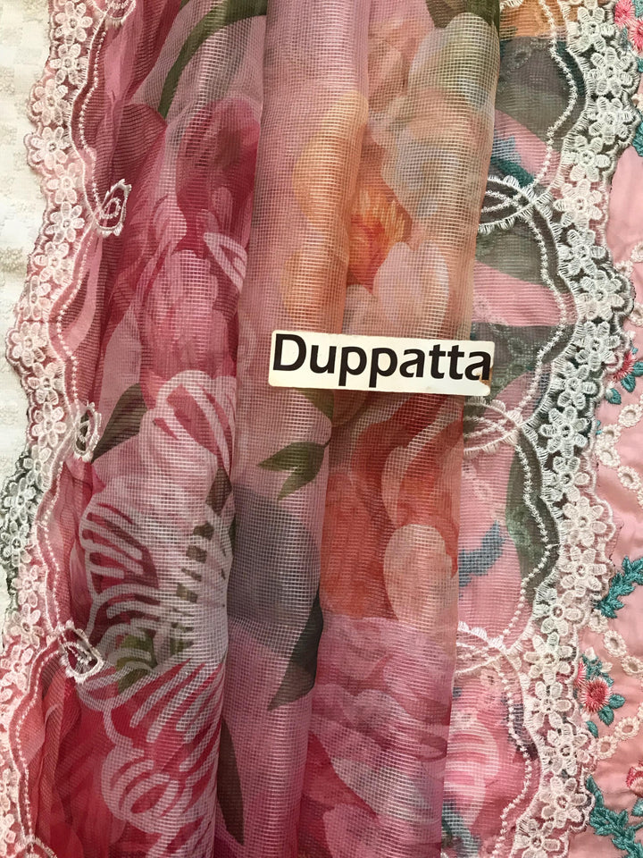 Crimson Lawn Suit-Aarasta