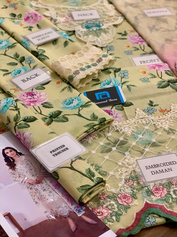 Bin Ilyas Lawn Suit-Aarasta