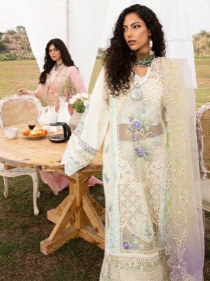 Bin Ilyas Lawn Suit-Aarasta
