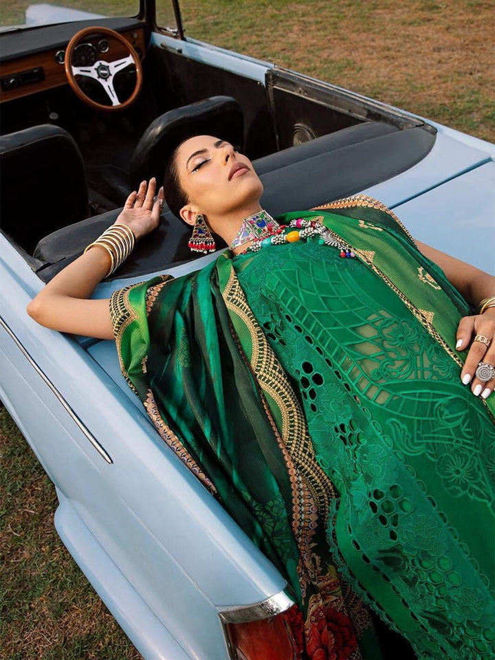 Bin Ilyas Lawn Suit-Aarasta