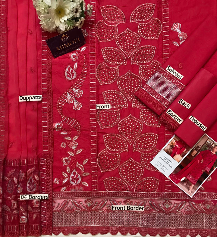 Marjjan Lawn Suit-Aarasta