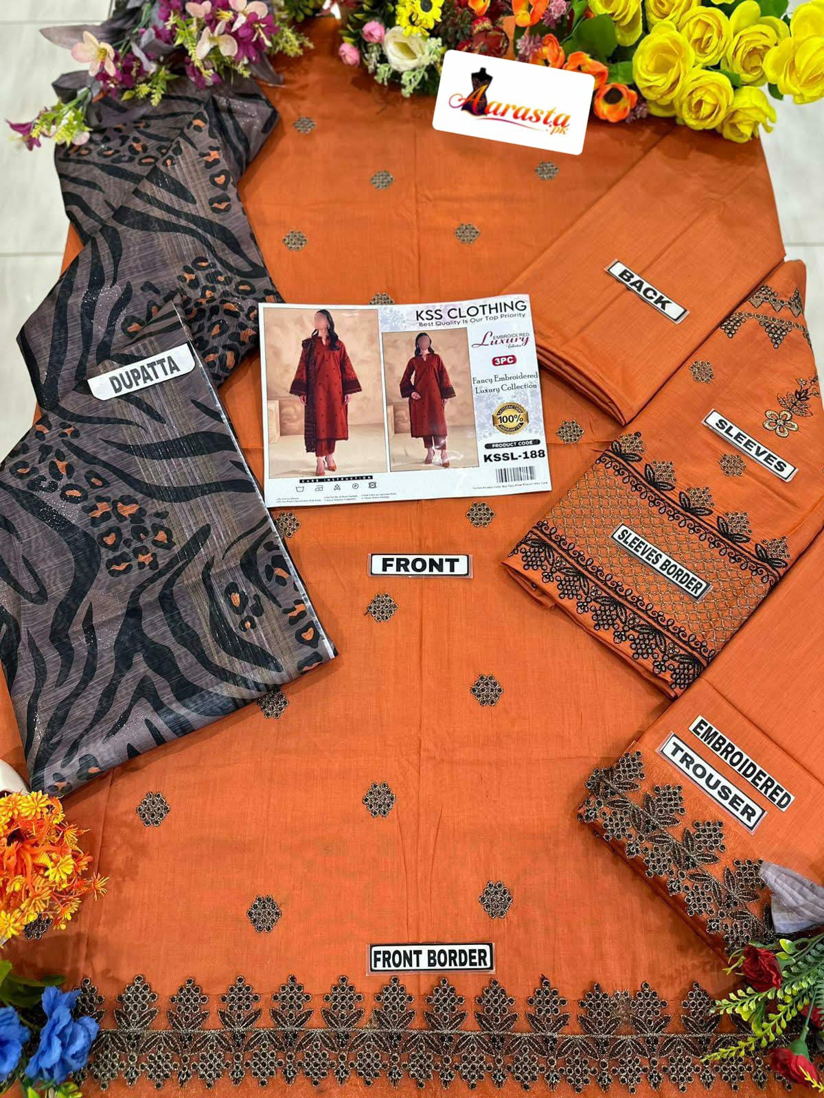 Charizma Lawn Suit-Aarasta