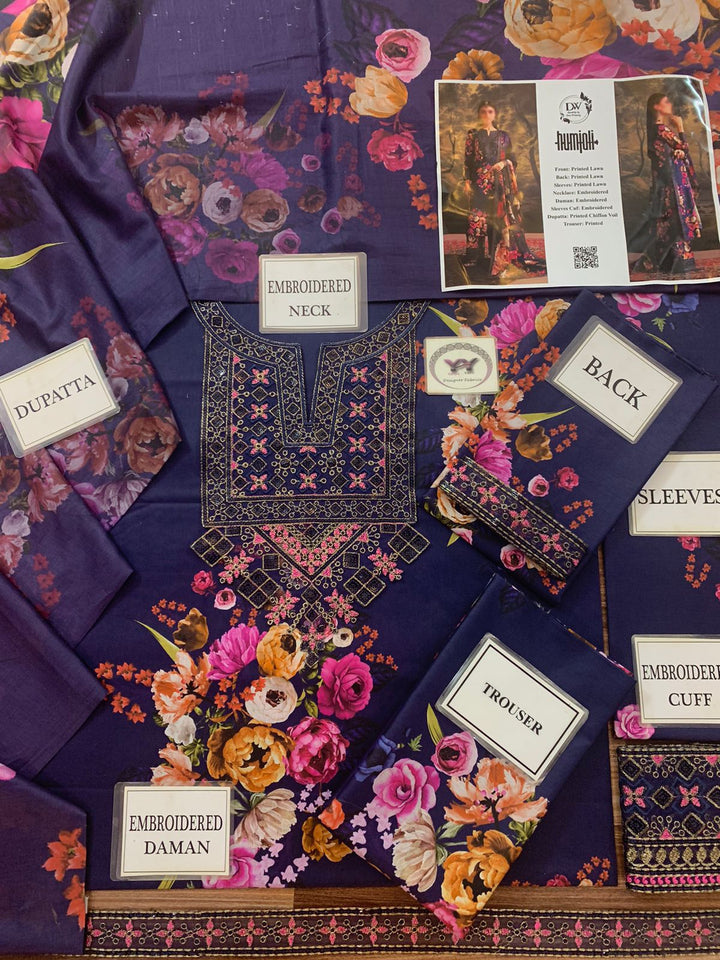 Charizma Lawn Suit-Aarasta