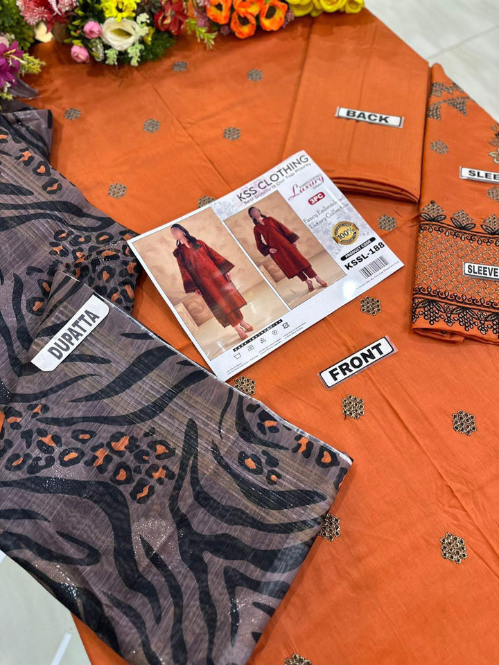 Charizma Lawn Suit-Aarasta