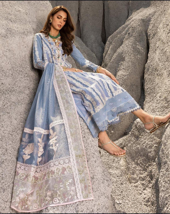 Crimson Lawn Suit-Aarasta