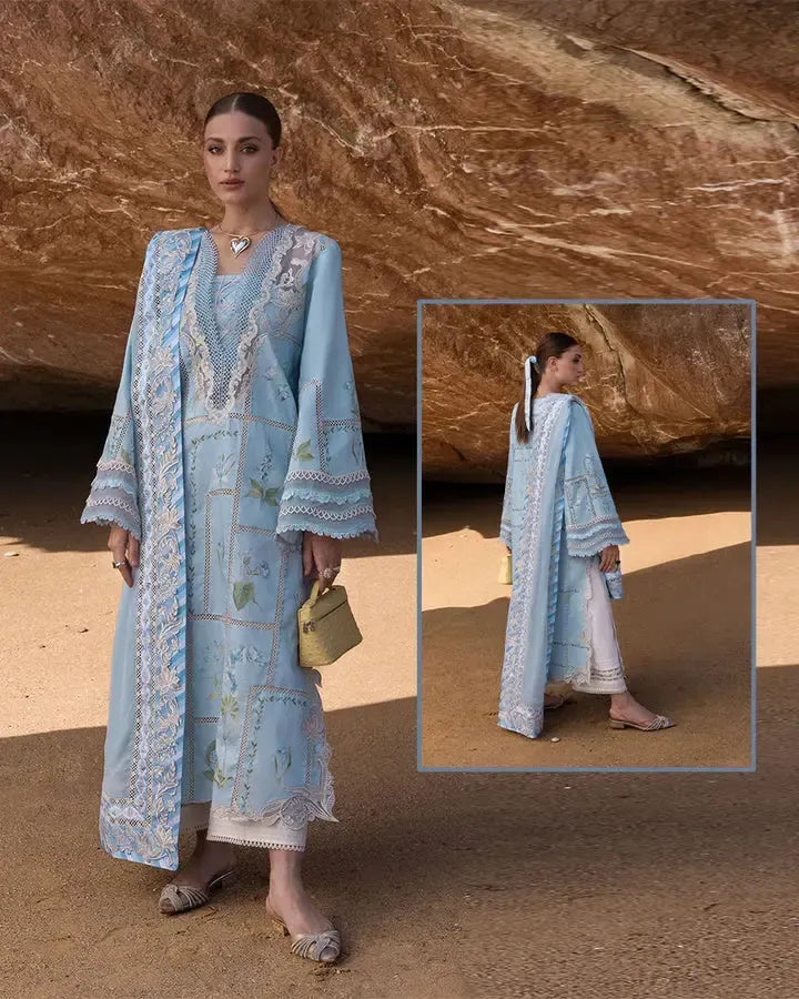 Crimson Lawn Suit-Aarasta