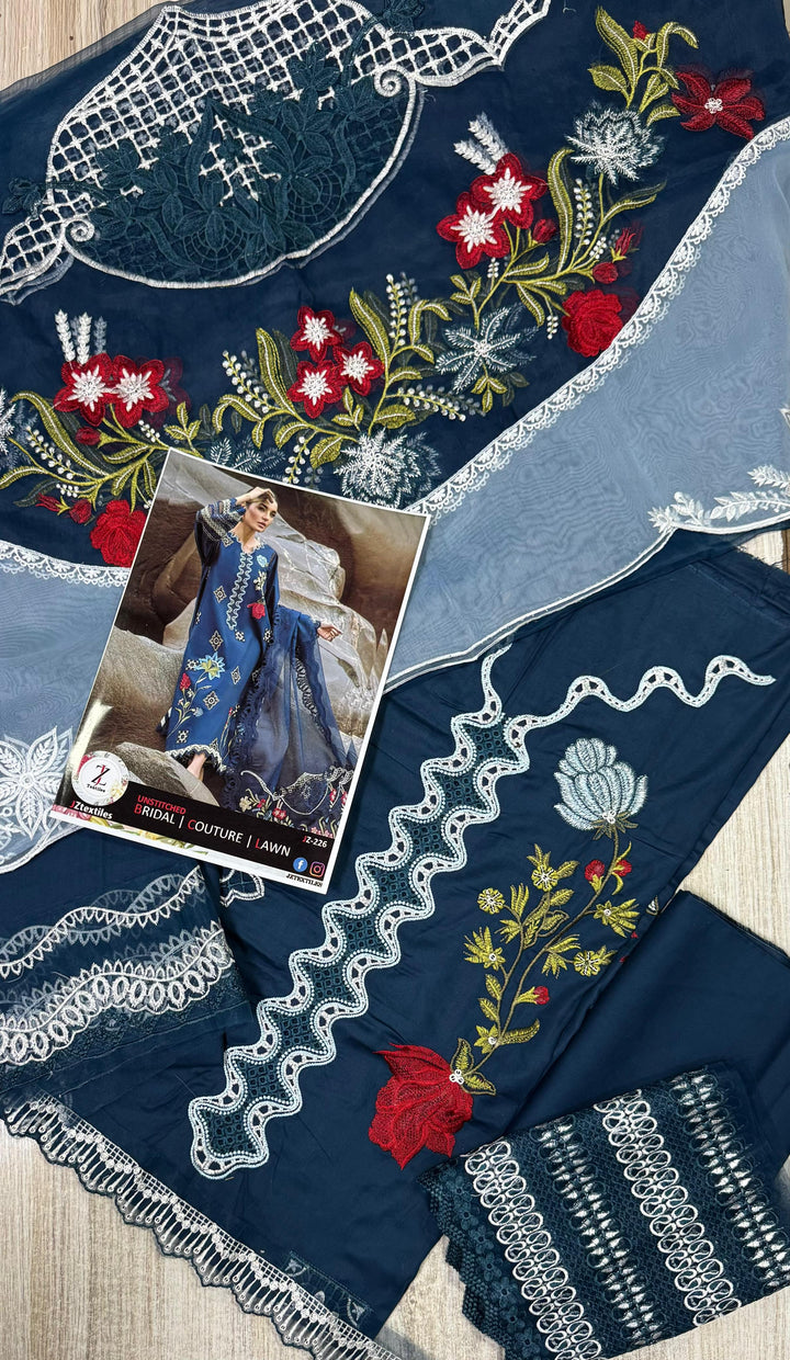 Crimson Lawn Suit-Aarasta