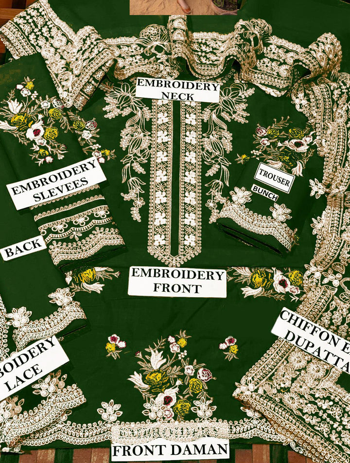 Crimson Lawn Suit-Aarasta