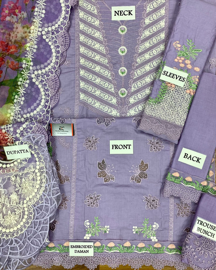 Crimson Lawn Suit-Aarasta